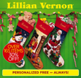 Lillian Vernon's catalog features a host of items which can be tailored to each person on your list. Follow 